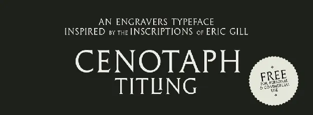 Cenotaph Titling font