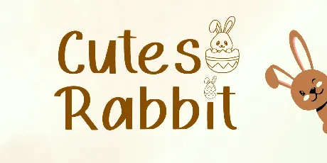 Spring Bunny font