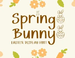 Spring Bunny font