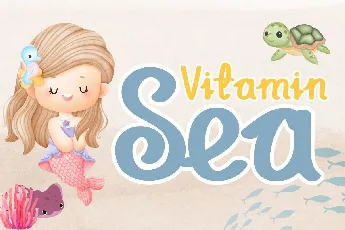 Vitamin Sea font