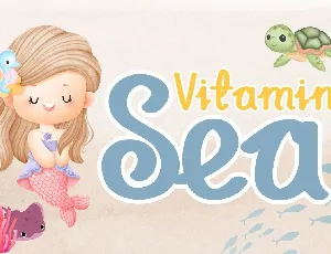 Vitamin Sea font