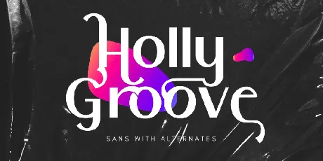 Holly Groove Three font