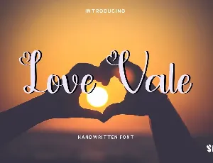 Love Vale font