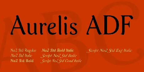 Aurelis ADF font