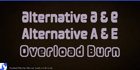 Overload font