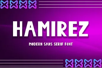 Hamirez font