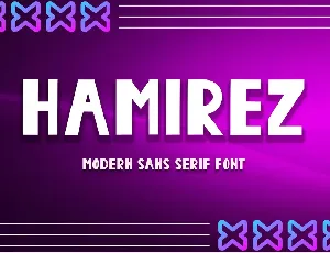 Hamirez font