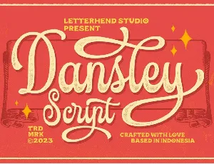 Dansley font