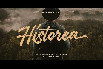 Historea Brush font