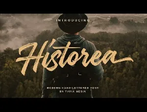 Historea Brush font