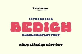 Bedigh font