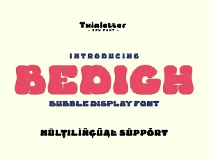 Bedigh font