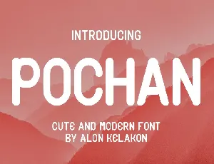 Pochan font