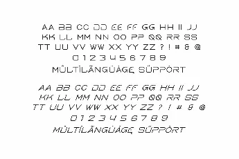 Gerth Demo font