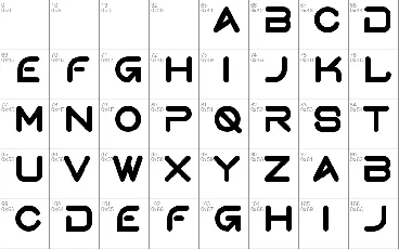 Gerth Demo font