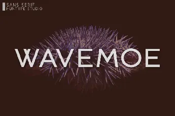 Wavemoe font