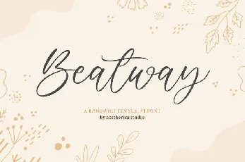 Beatway font