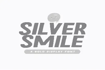 Silver Smile font