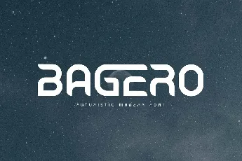 Bagero font