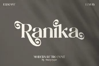 Ranika font