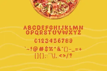 New Pizza font