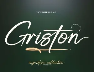 Griston font