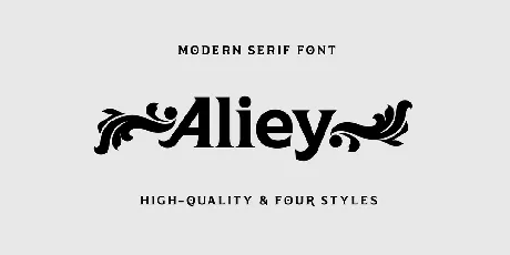 Aliey font