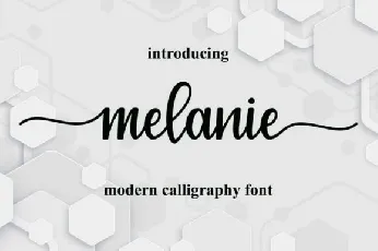 Melanie font