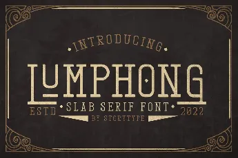 Lumphong font