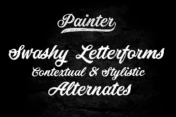 Painter Bold Script font