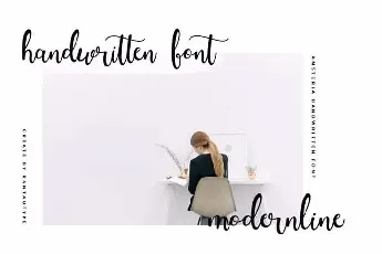 Amsteria Calligraphy font