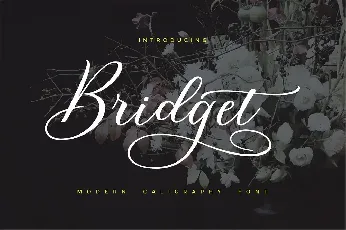 Bridget Script font