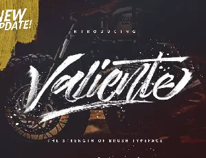 Valiente font