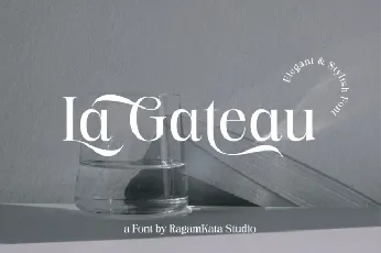 La Gateau font