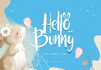 Hello Bunny Display font