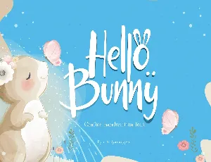 Hello Bunny Display font