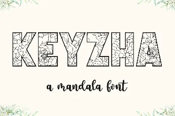 KEYZHA font