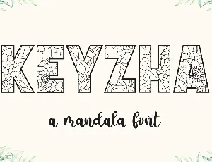 KEYZHA font