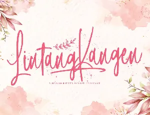 Lintang Kangen font