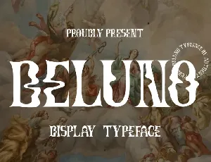 Beluno font