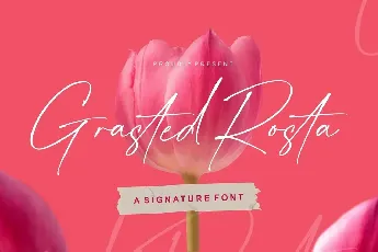 Grasted Rosta font