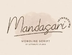 Mandasari font