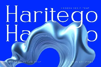 Haritego DEMO VERSION font