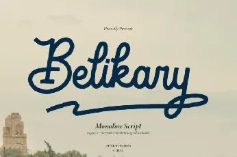 Belikary font