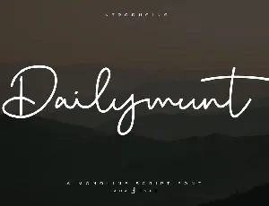 Dailymunt font