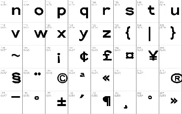 The Qlickers font