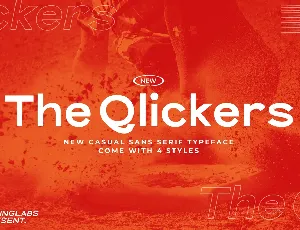 The Qlickers font