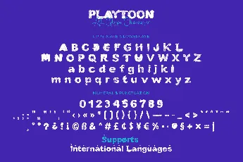 Play Toon font