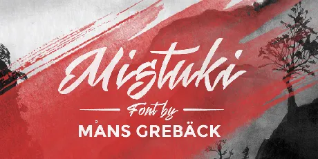 Mistuki PERSONAL USE font