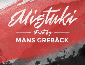 Mistuki PERSONAL USE font